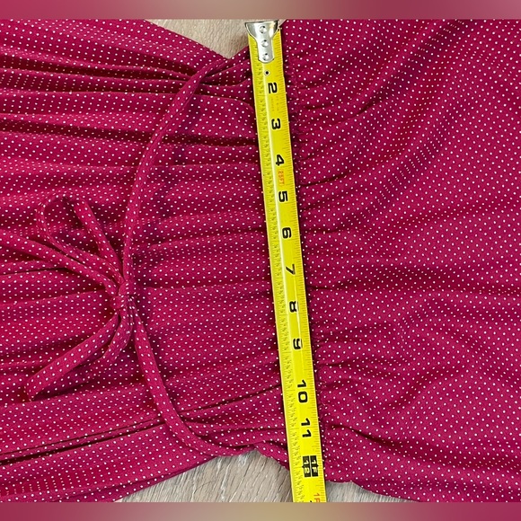 Laurel Ridge Vintage Polka Dot Pleated Pintuck Dress Size Small - Picture 15 of 16